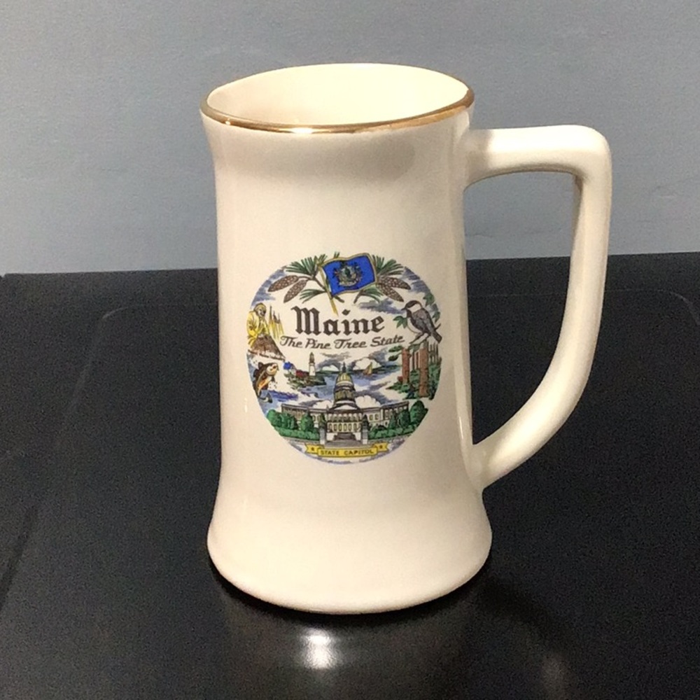Vintage Beer Mug “Maine”